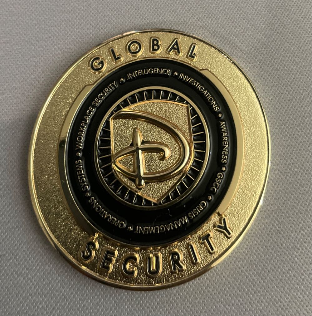 Walt Disney Global Security  coin collectible - Main Image 2