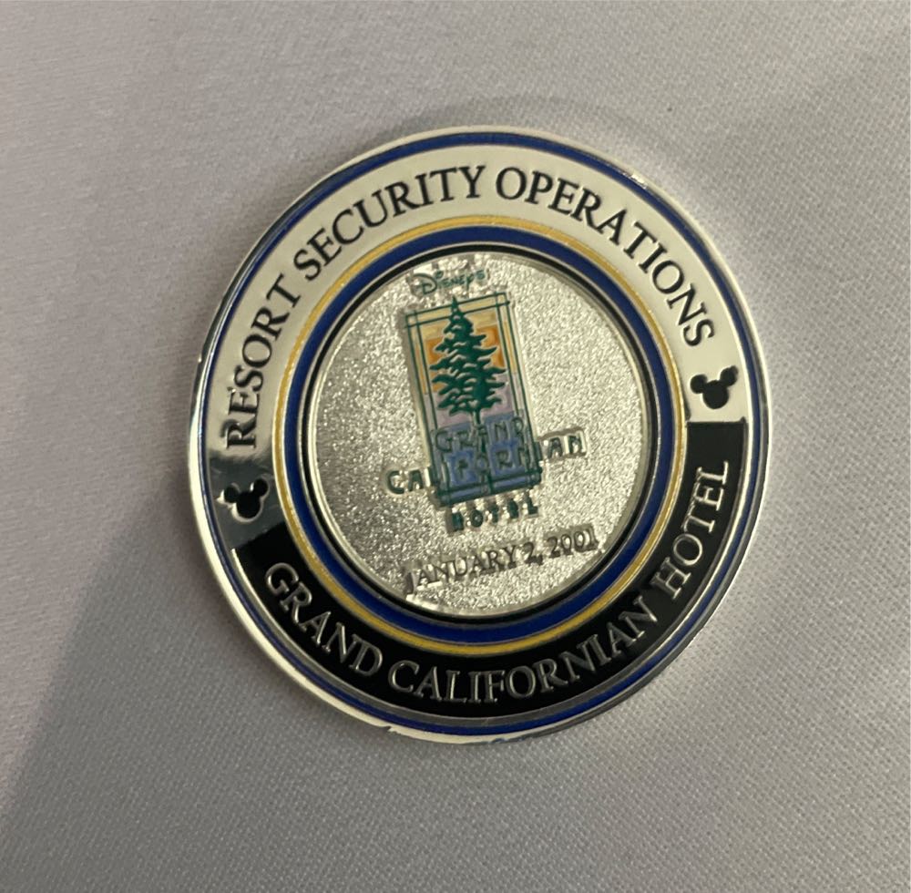 Disneyland Grand Californian Hotel  coin collectible - Main Image 2