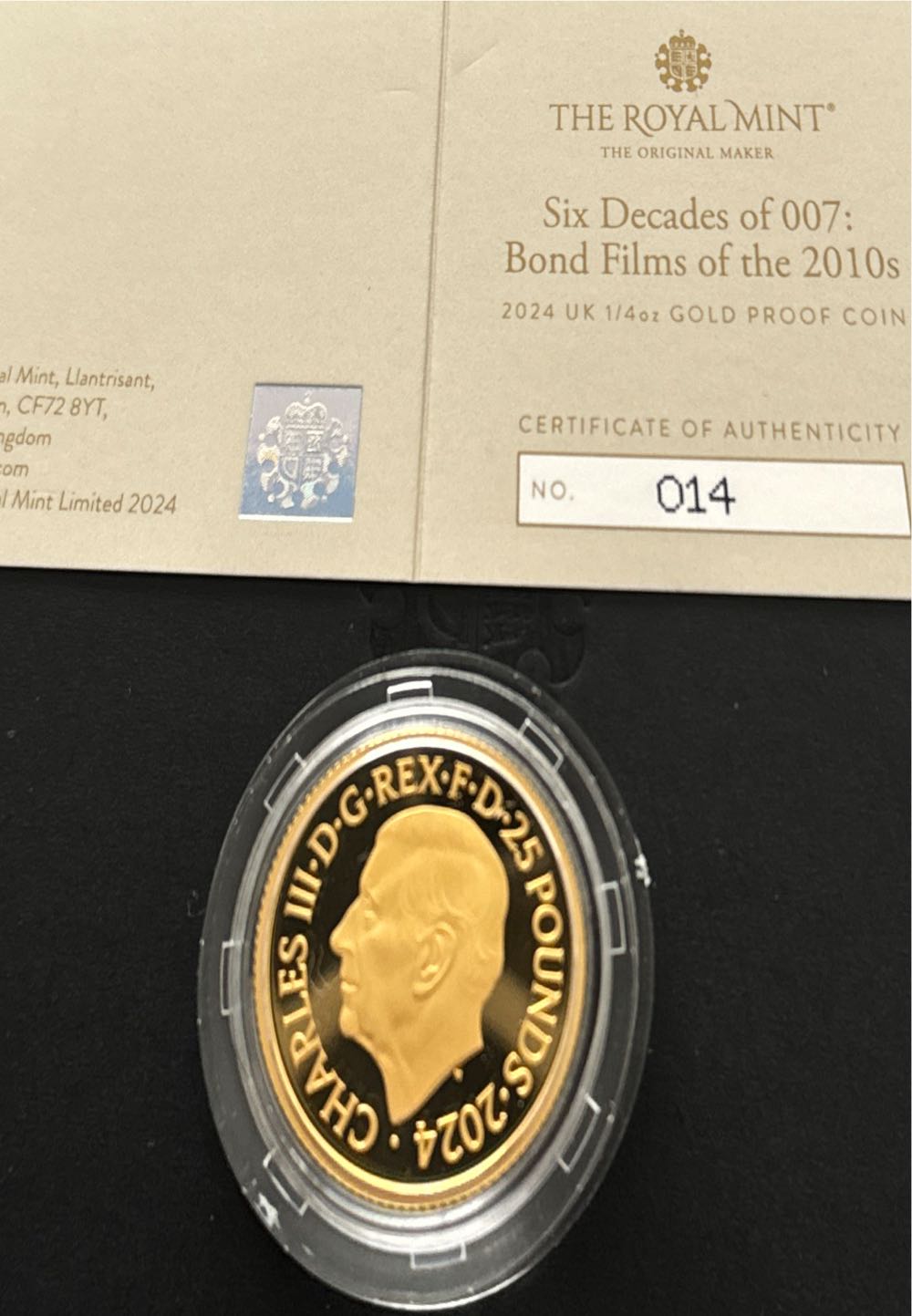 Six Decades Of 007: Bond Films Of The 2010’s  coin collectible [Barcode 5026177692720] - Main Image 3
