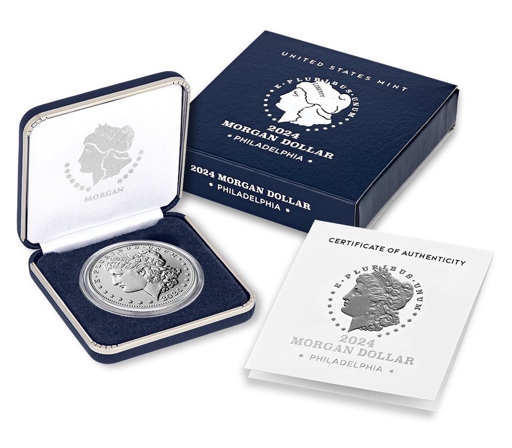 2025 Morgan Silver Dollar Uncirculated Coin  coin collectible - Main Image 4