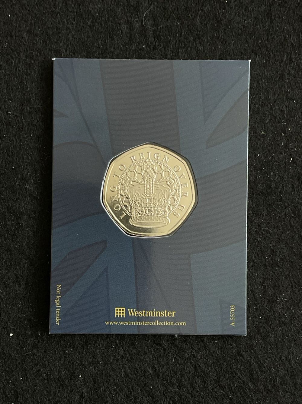 The King Recieving To Honours Of Scotland Medal  coin collectible - Main Image 2