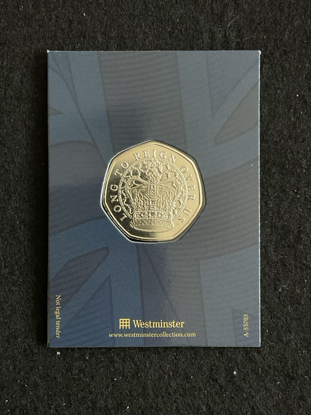 Meeting President Biden At Windsor Catle Medal  coin collectible - Main Image 2