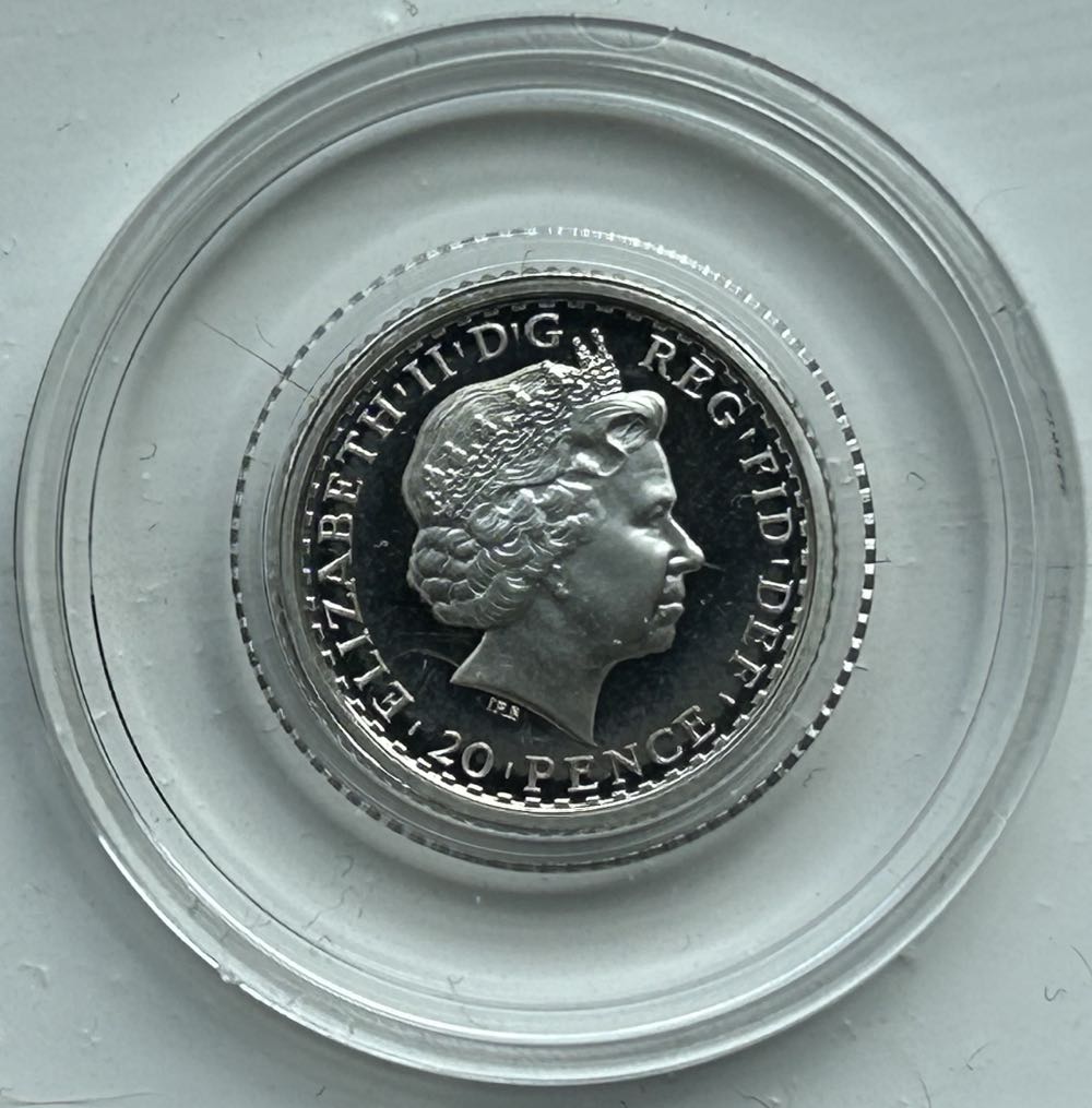 2001 Britannia - Proof 1/10th Silver  coin collectible - Main Image 2