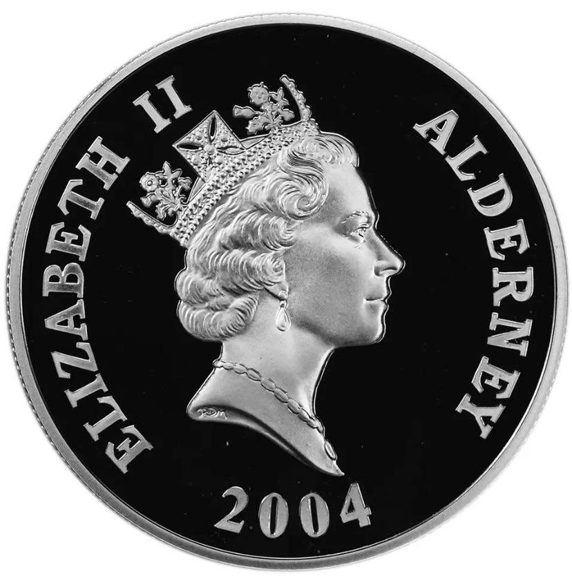 Golden Age Of Steam - Train Crossing the Viaduct  coin collectible - Main Image 2