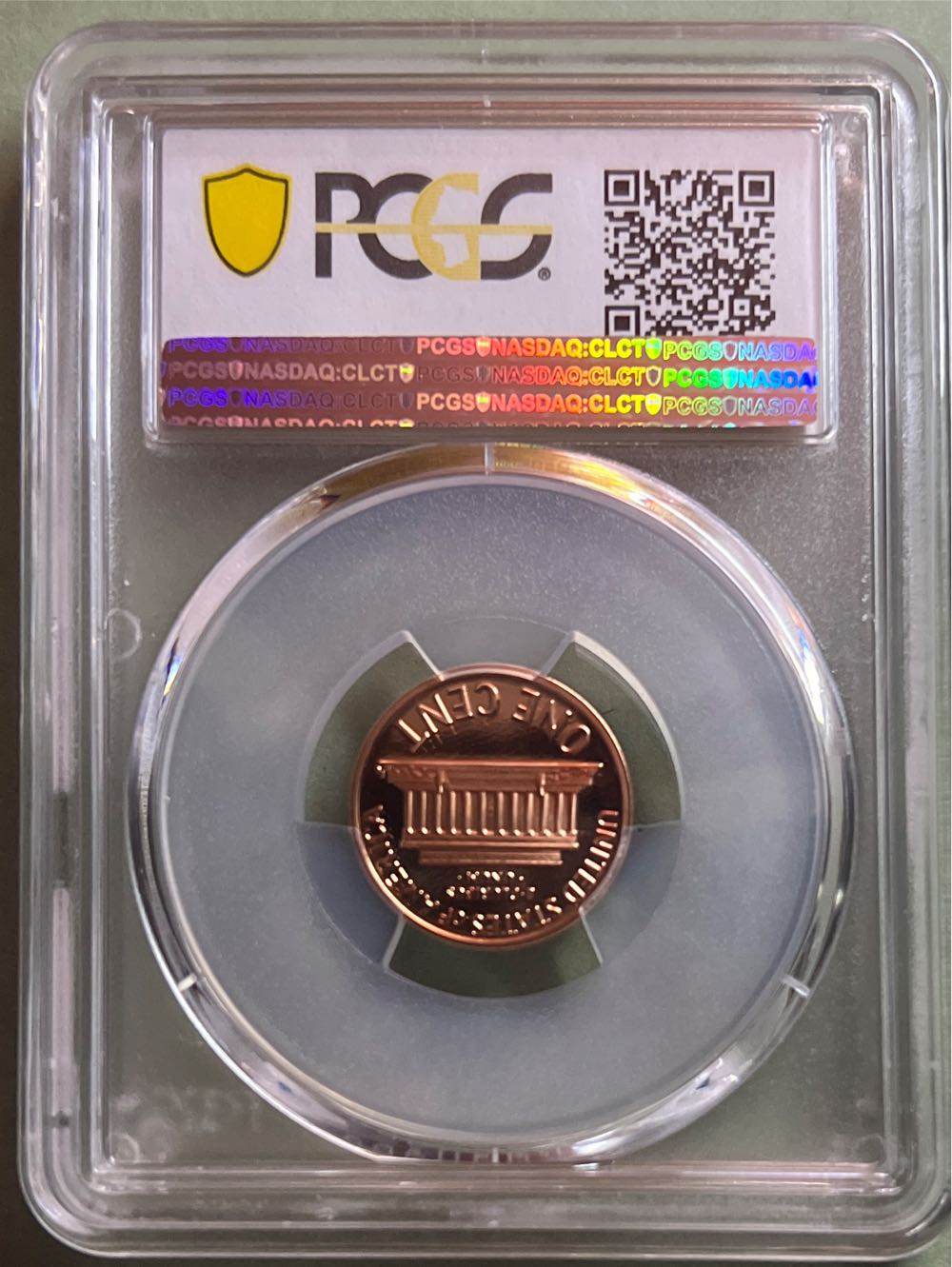 1992-S Penny PR69RD DCAM  coin collectible - Main Image 2