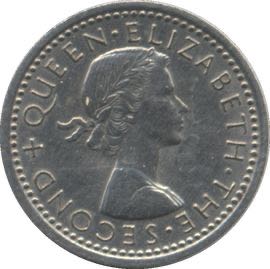 New Zealand Three Pence  coin collectible - Main Image 2