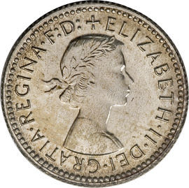 Australia Sixpence  coin collectible - Main Image 2