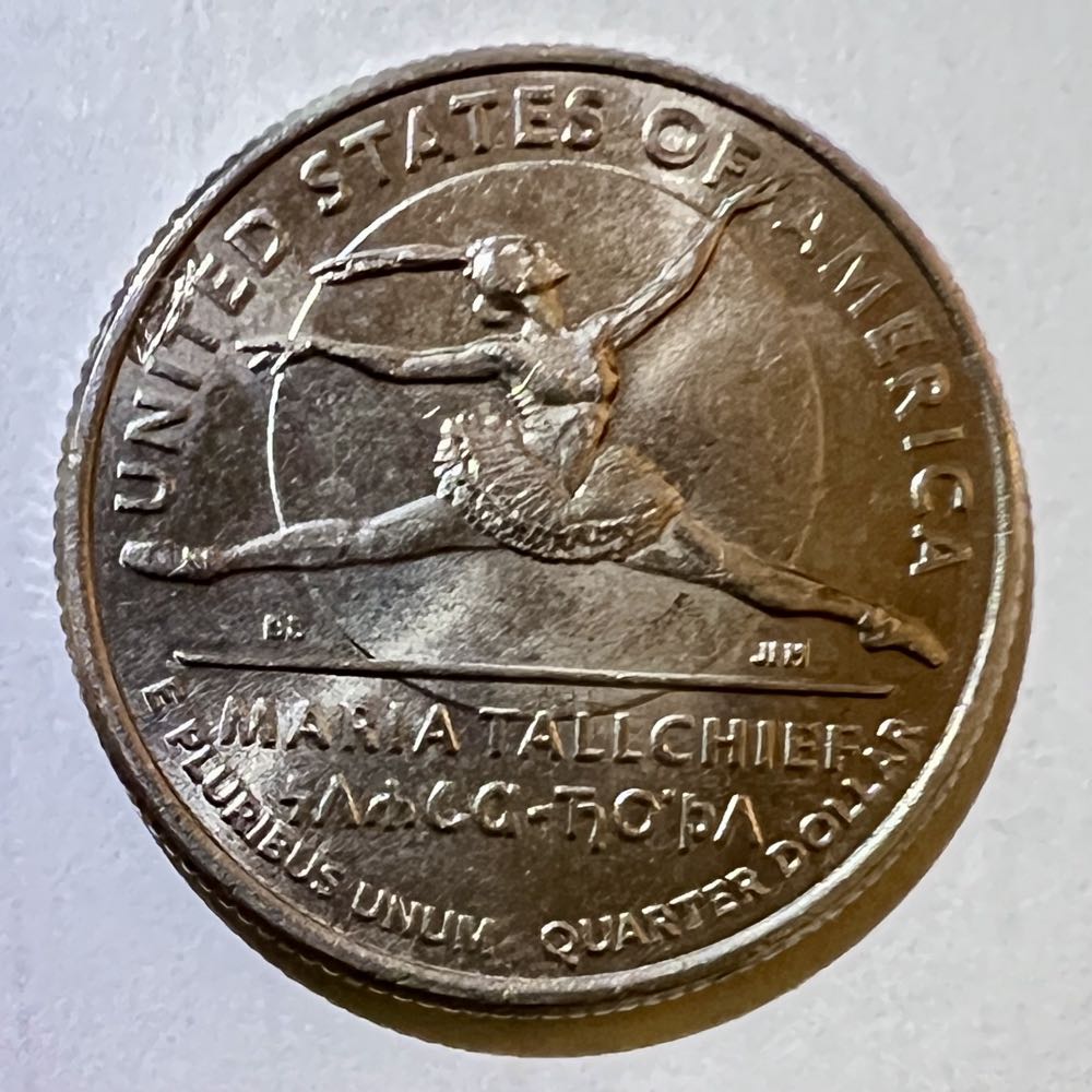 Quarter American Women- Maria Tallchief  coin collectible - Main Image 2