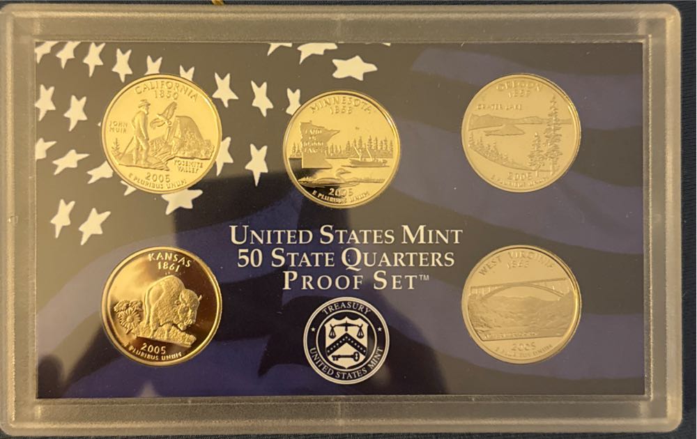 United States Proof Set (2005)  coin collectible - Main Image 2