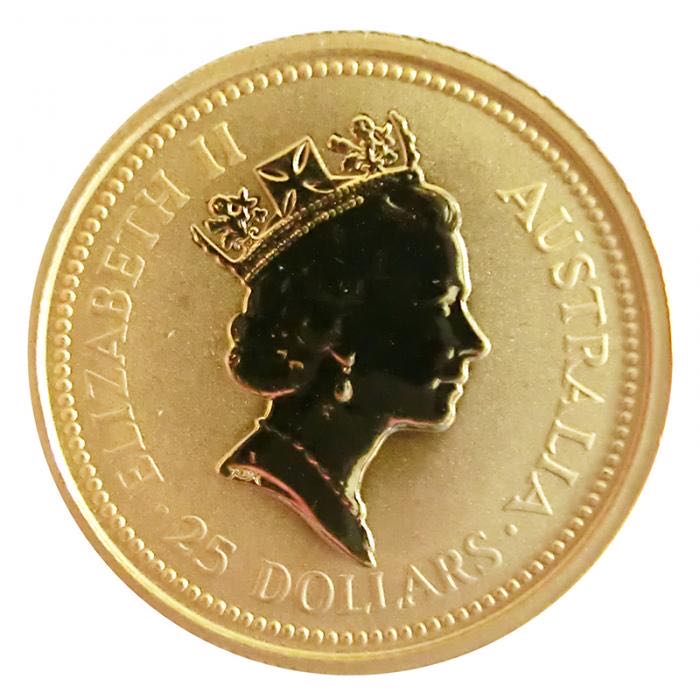 Gold Kangaroo 1/4 oz - 1993  coin collectible - Main Image 2