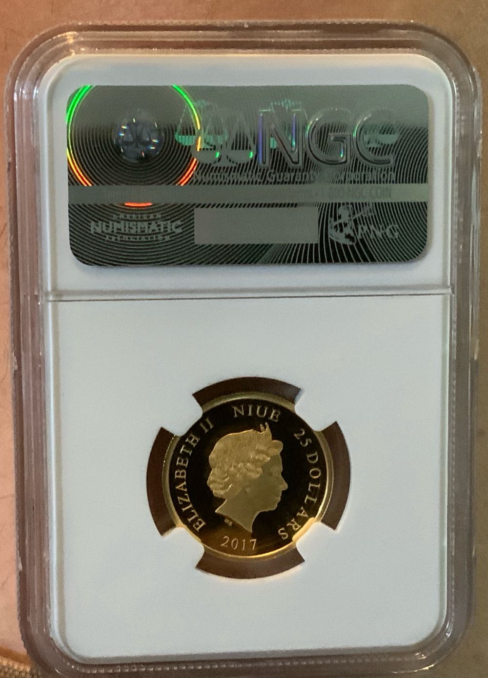2017 NIUE $25 Gold Mickey Fantasia PF70 UC NGC  coin collectible - Main Image 2