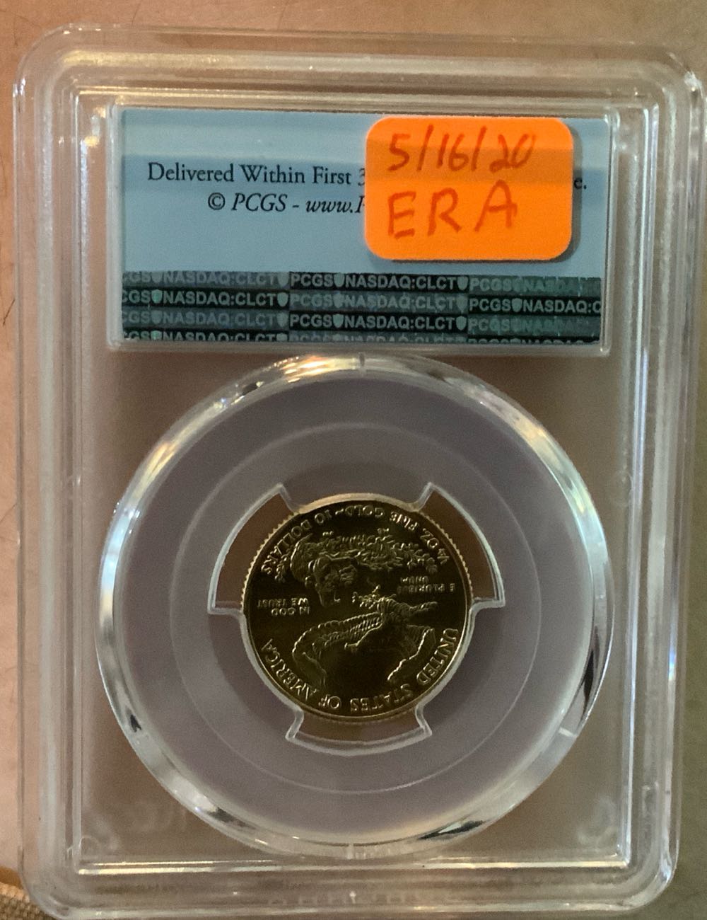 2020 $10 Eagle PCGS MS70 First Strike  coin collectible - Main Image 2