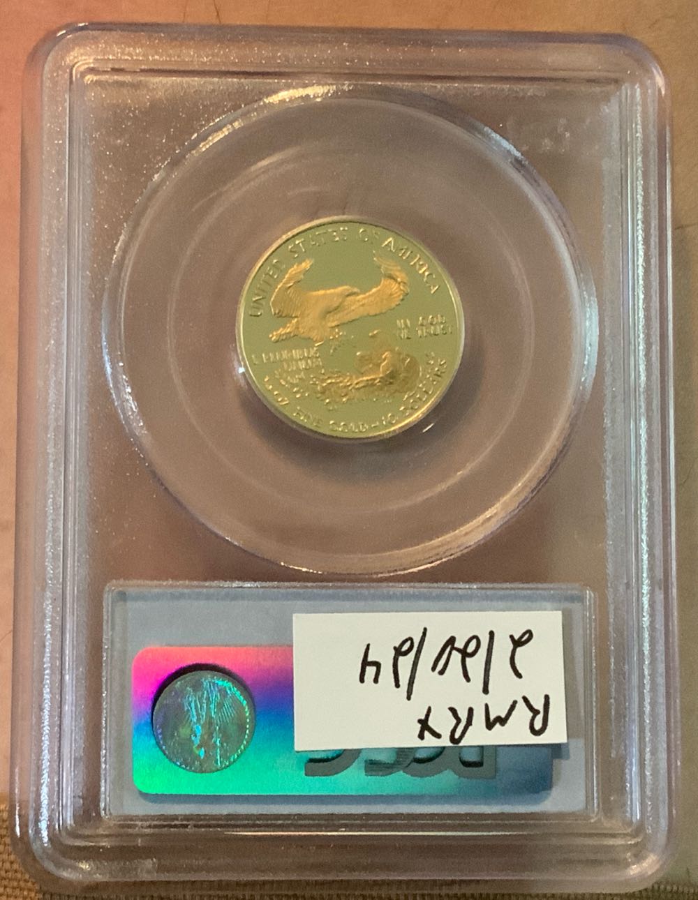 2005-W $10 Eagle PR69DCAM PCGS  coin collectible - Main Image 2