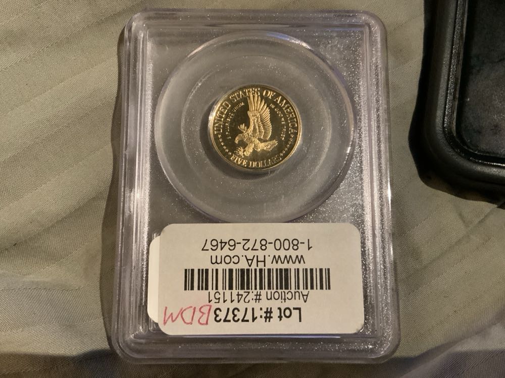 1986-W $5 St. Of Liberty PR69DCAM PCGS  coin collectible - Main Image 4