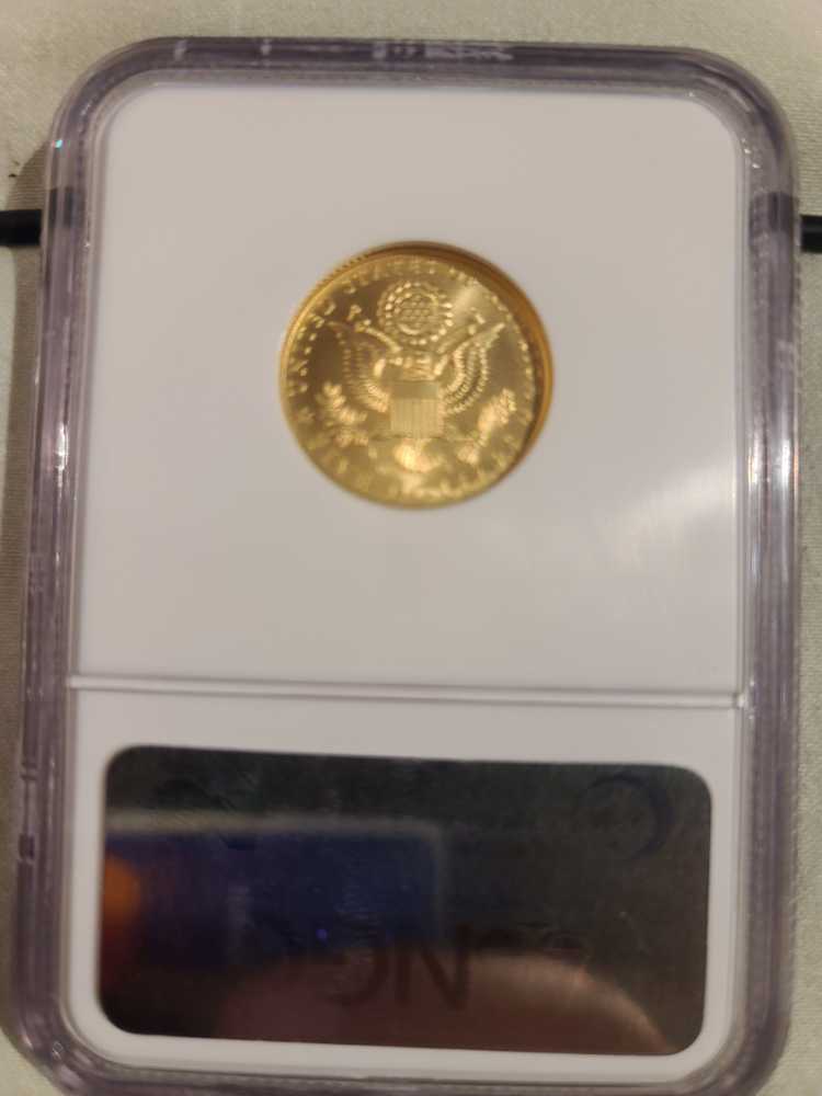 2008-W $5 Bald Eagle MS70 NGC  coin collectible - Main Image 2