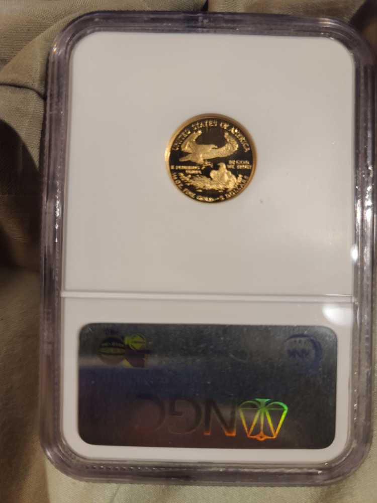 2006-W $5 Gold Eagle PF70UC NGC  coin collectible - Main Image 2