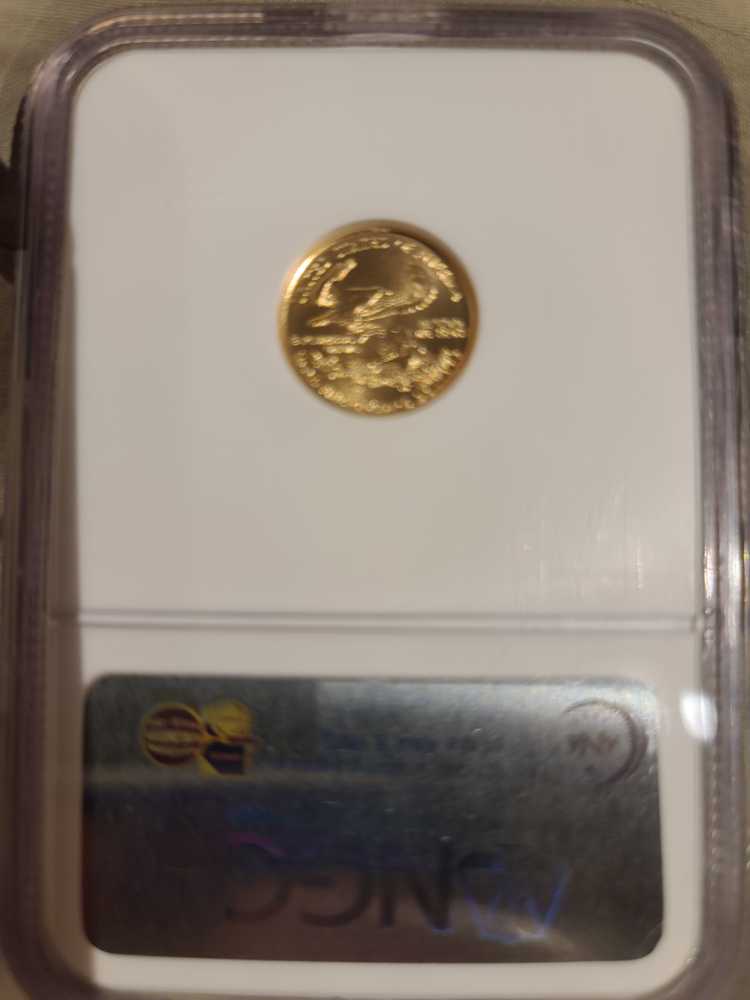 2006-W $5 Gold Eagle MS70 PCGS  coin collectible - Main Image 2