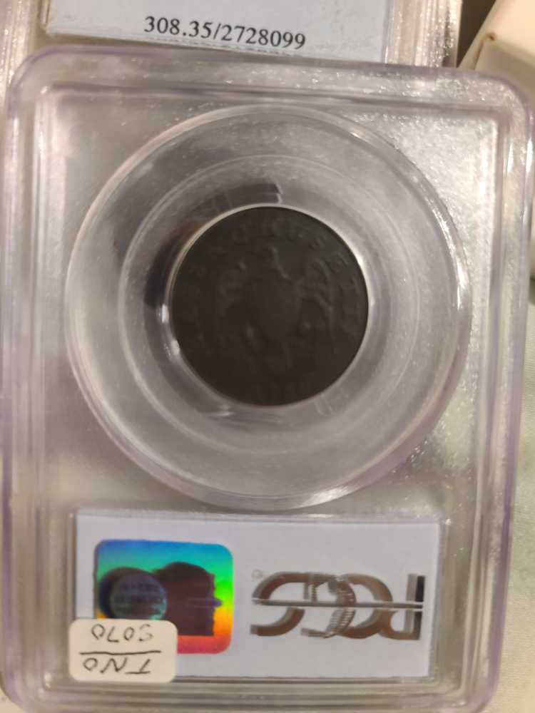 1788 1/2 Cent Massachusetts VF35 PCGS  coin collectible - Main Image 2