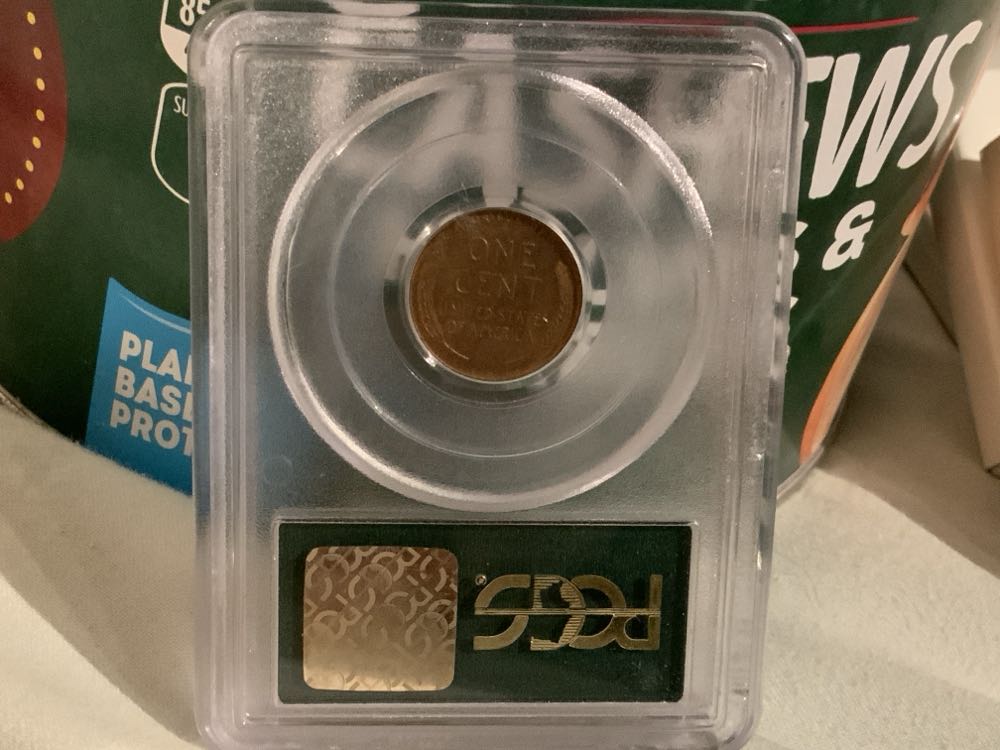 1909-S VDB 1 Cent MS65RB PCGS  coin collectible - Main Image 2