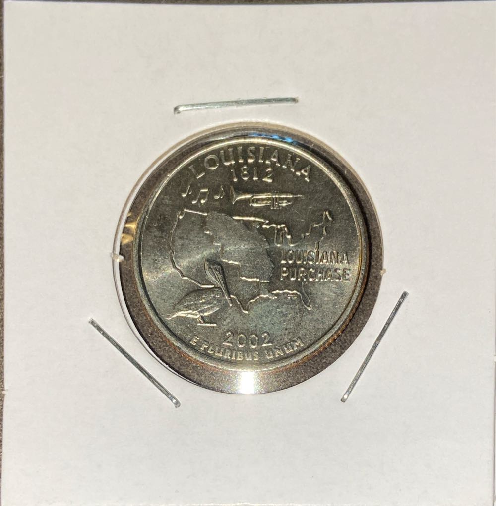 State Quarter 2002 P Lousiana  coin collectible - Main Image 2