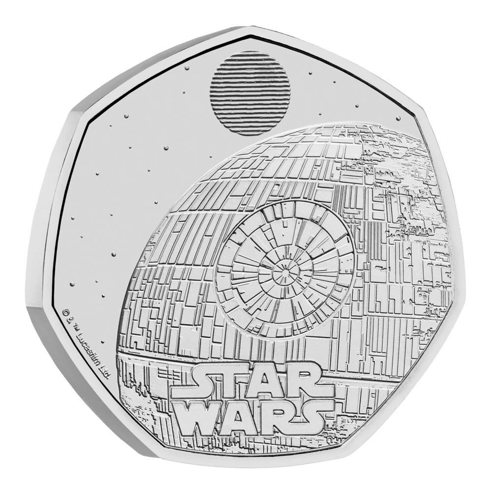 Star Wars Death Star ll Brilliant Uncirculated Coin  coin collectible - Main Image 3