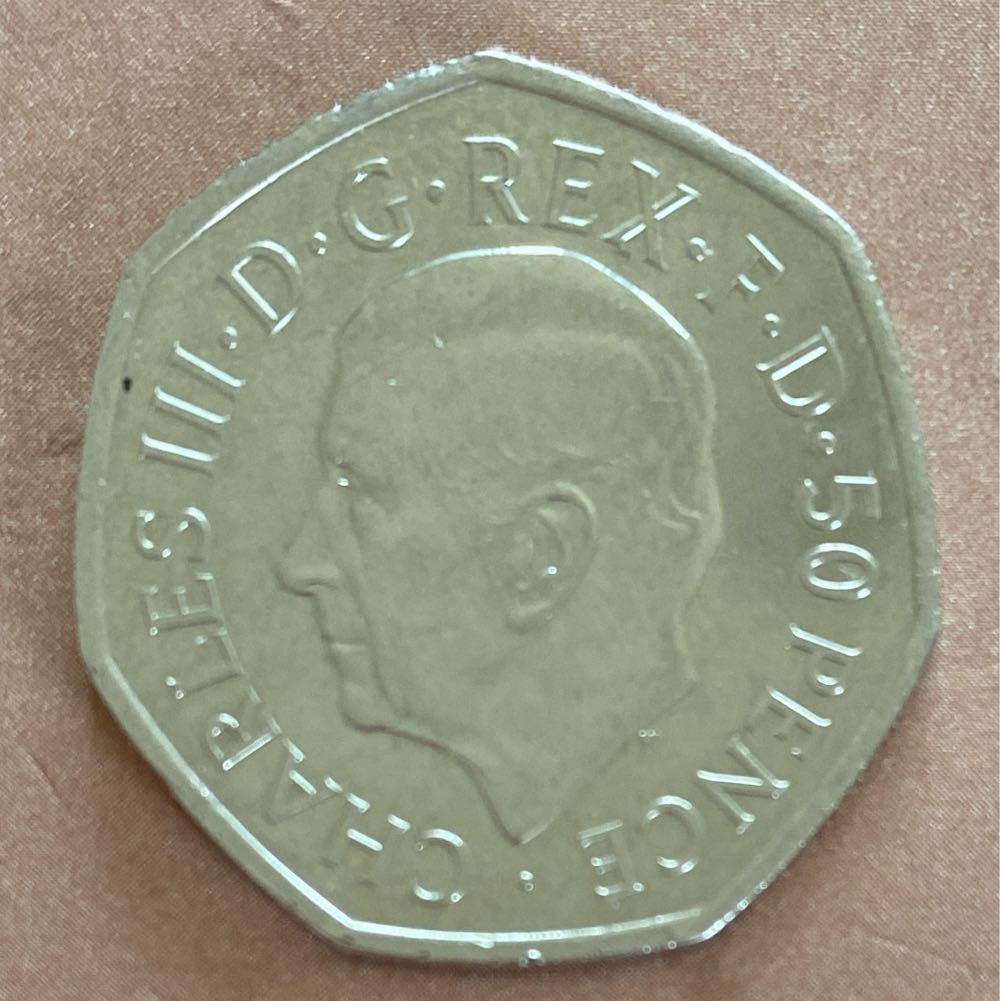 King Charles 50p  coin collectible - Main Image 2