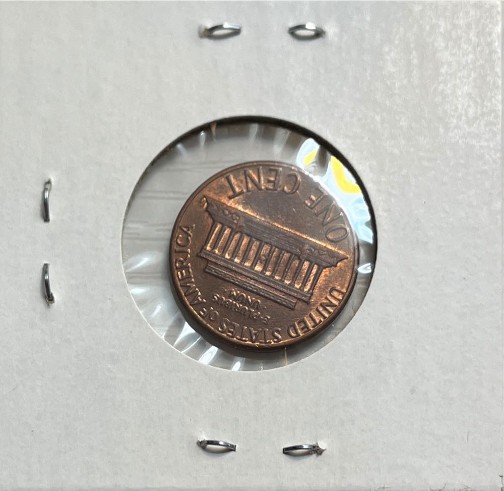 American 1984 1 Cent “Lincoln Memorial Cent” Penny (Mom’s Collection)  coin collectible - Main Image 2