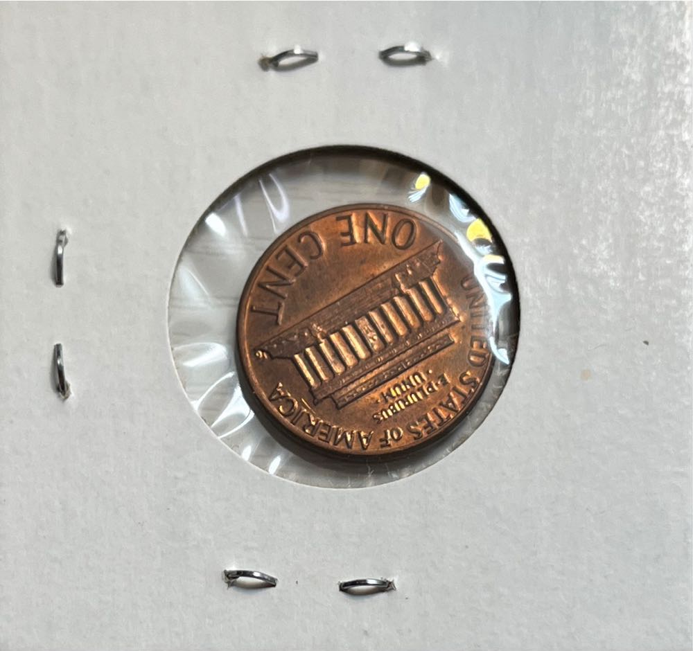 American 1985 1 Cent “Lincoln Memorial Cent” Penny (Mom’s Collection)  coin collectible - Main Image 2
