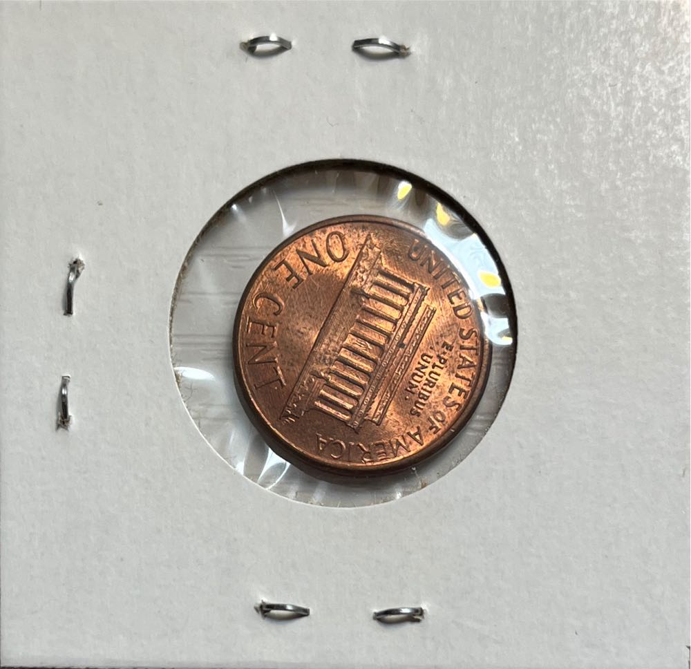 American 1987 1 Cent “Lincoln Memorial Cent” Penny (Mom’s Collection)  coin collectible - Main Image 2