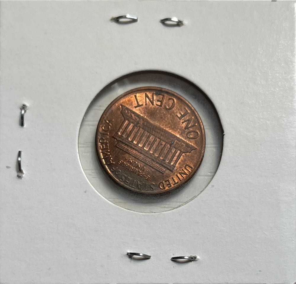 American 1988 1 Cent “Lincoln Memorial Cent” Penny (Mom’s Collection)  coin collectible - Main Image 2