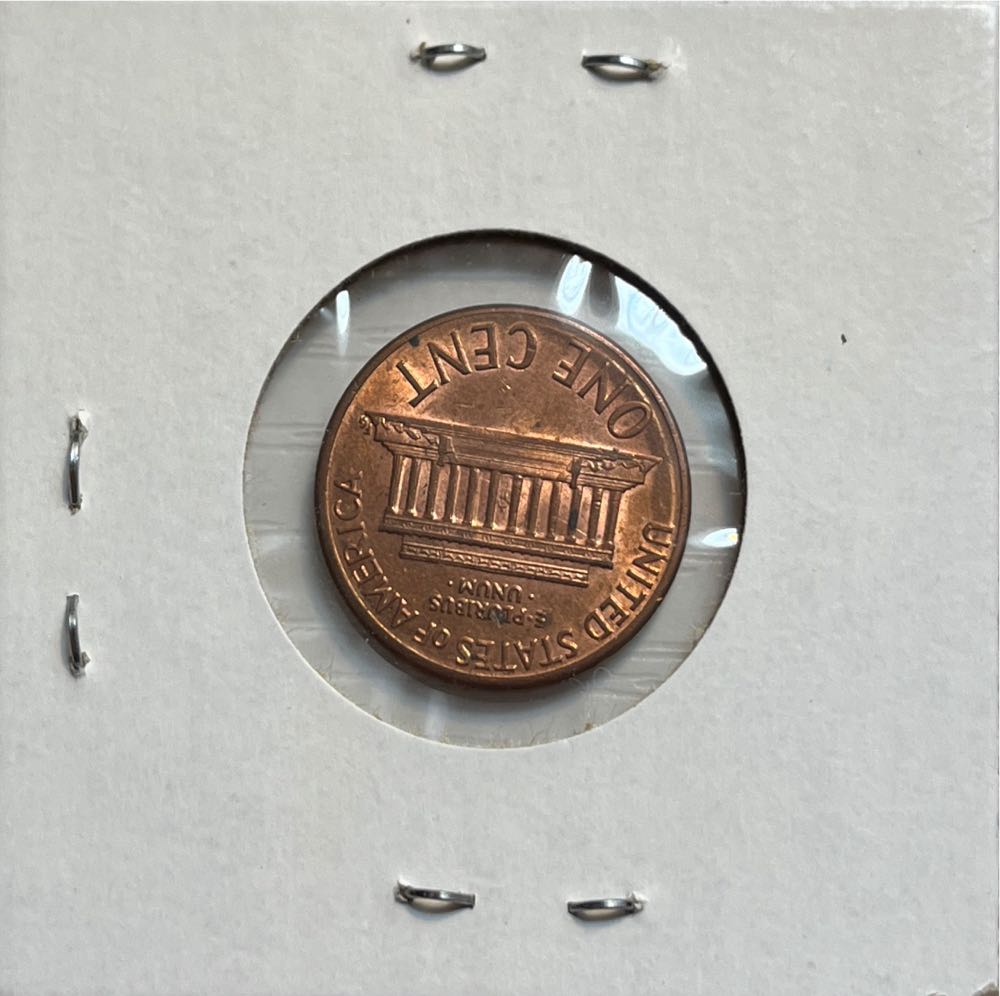 American 1989 1 Cent “Linclon Memorial Cent” Penny (Mom’s Collection)  coin collectible - Main Image 2