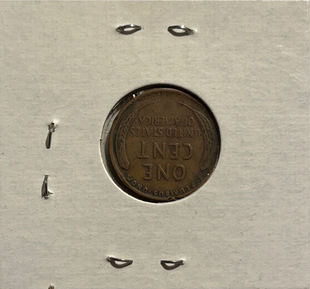 American 1944 D 1 Cent “Lincoln Wheat Cent” Penny (Mom’s Collection)  coin collectible - Main Image 2