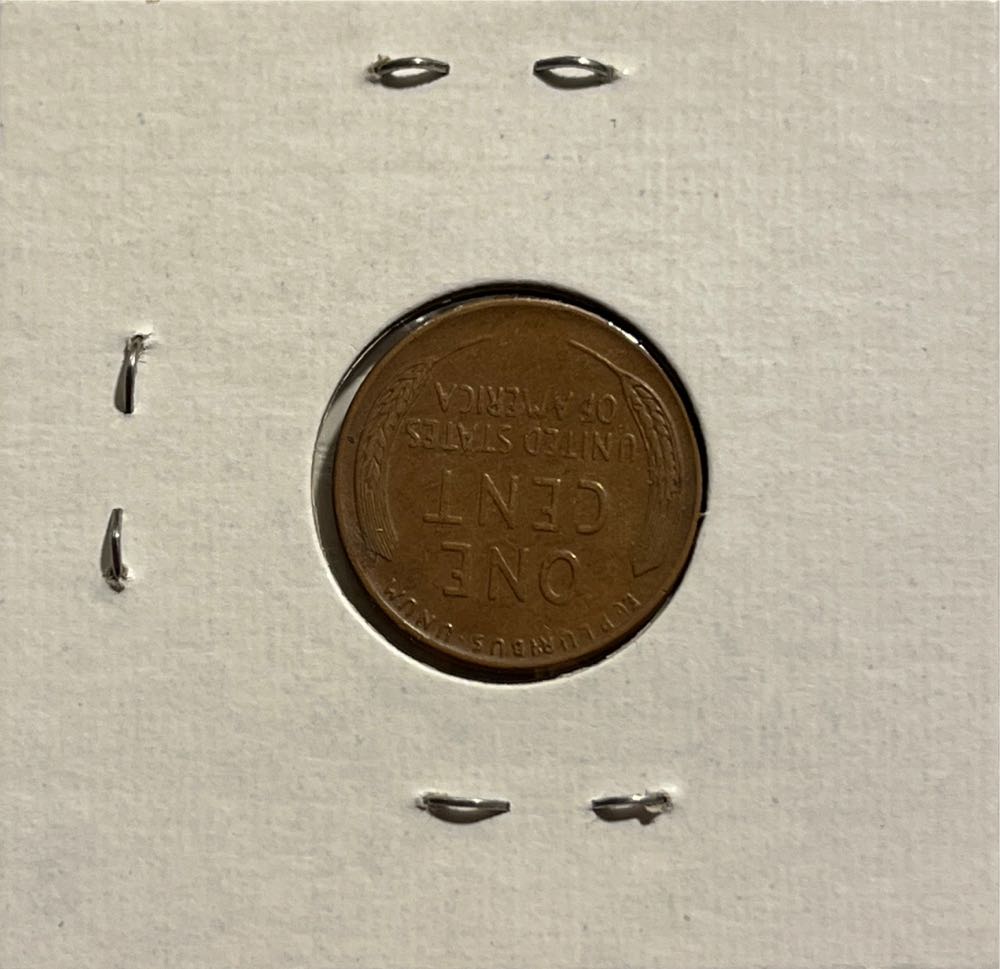 American 1957 D 1 Cent “Lincoln Wheat Cent” Penny (Mom’s Collection)  coin collectible - Main Image 2