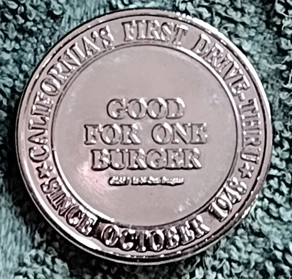In-n-Out (1997) Matte Coin  coin collectible - Main Image 2