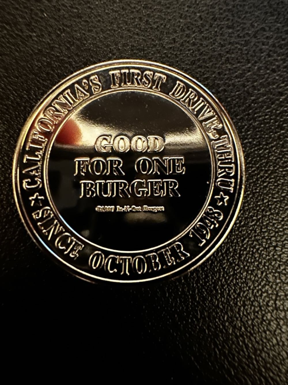 In-n-Out (1997) Matte Coin  coin collectible - Main Image 4