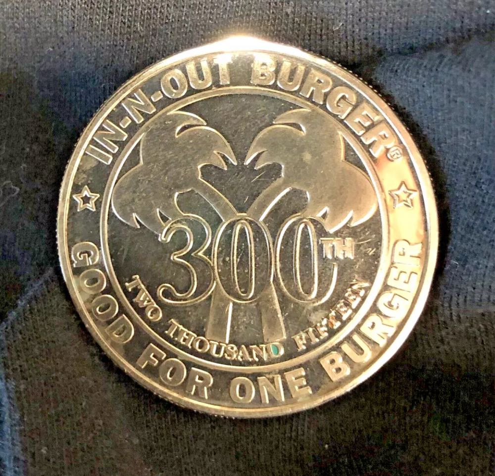In-n-Out (1987) .999 Silver $20 Coin  coin collectible - Main Image 2