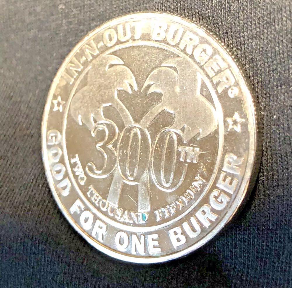 In-n-Out (1987) .999 Silver $20 Coin  coin collectible - Main Image 4