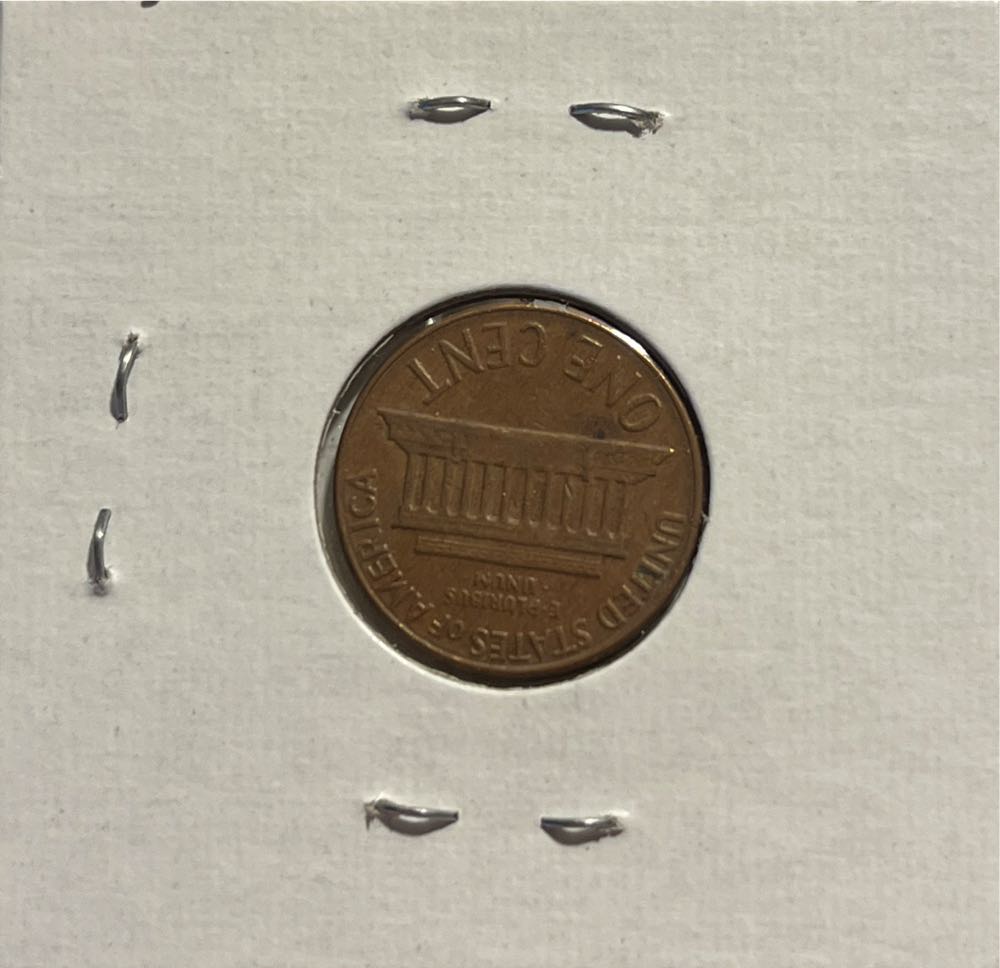 American 1963 D 1 Cent “Lincoln Memorial Cent” Penny (Mom’s Collection)  coin collectible - Main Image 2