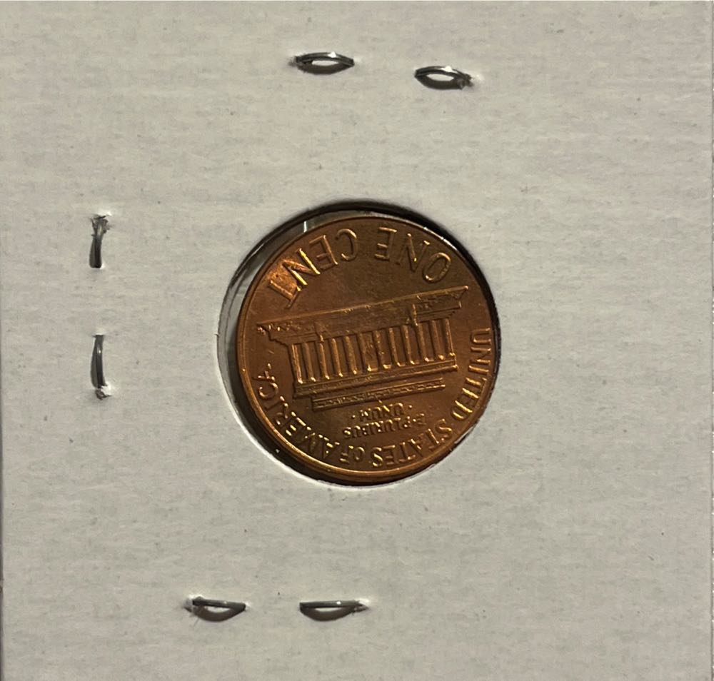 American 1963 D 1 Cent “Lincoln Memorial Cent” Penny (Mom’s Collection)  coin collectible - Main Image 2