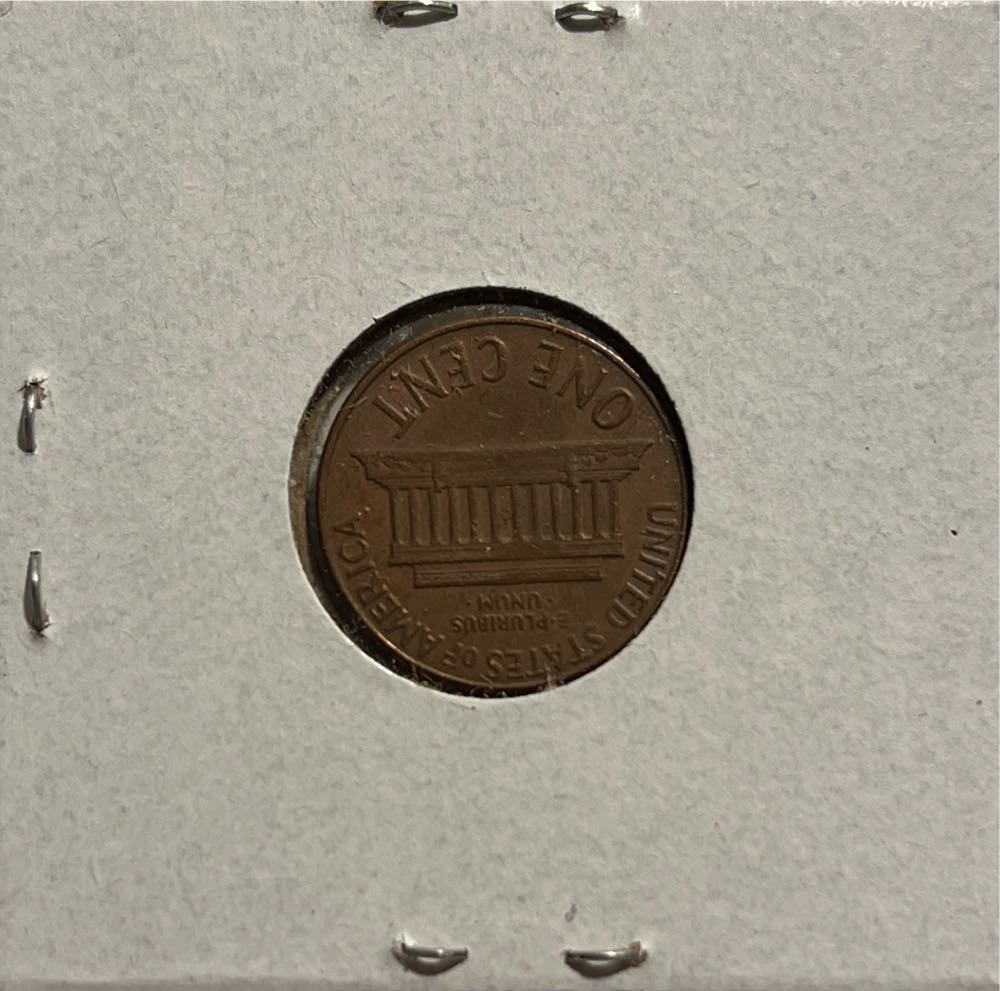 American 1963 D 1 Cent “Lincoln Memorial Cent” Penny  coin collectible - Main Image 2