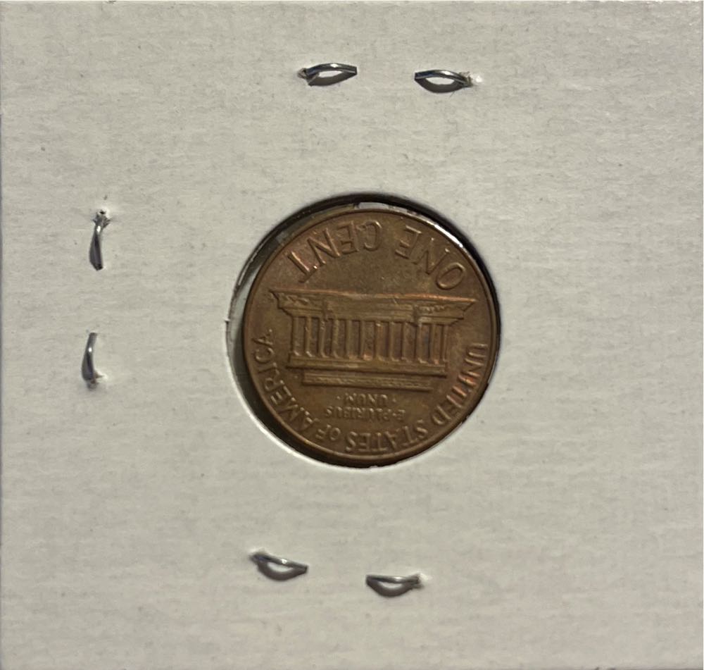 American 1964 D 1 Cent “Lincoln Memorial Cent” Penny (Mom’s Collection)  coin collectible - Main Image 2