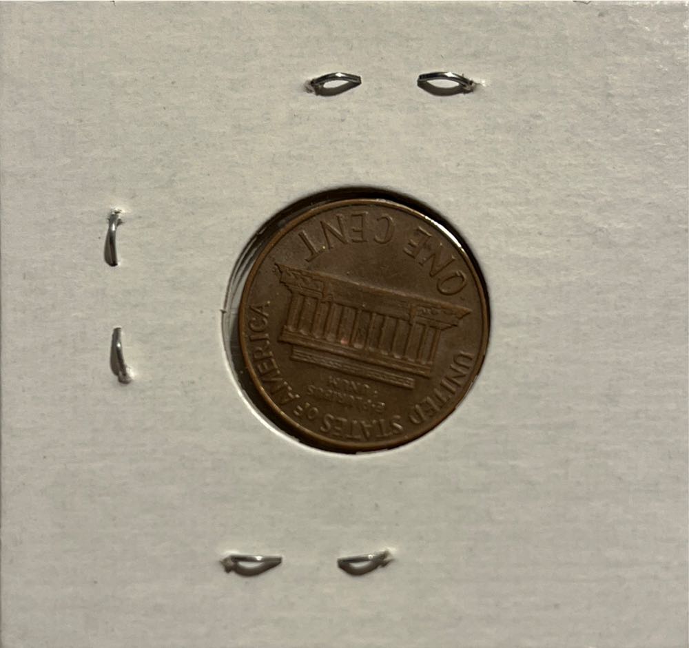 American 1968 D 1 Cent “Lincoln Memorial Cent” Penny (Mom’s Collection)  coin collectible - Main Image 2