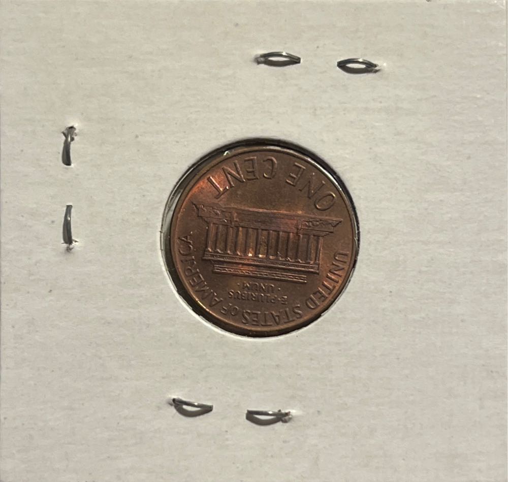 American 1968 D 1 Cent “Lincoln Memorial Cent” Penny (Mom’s Collection)  coin collectible - Main Image 2