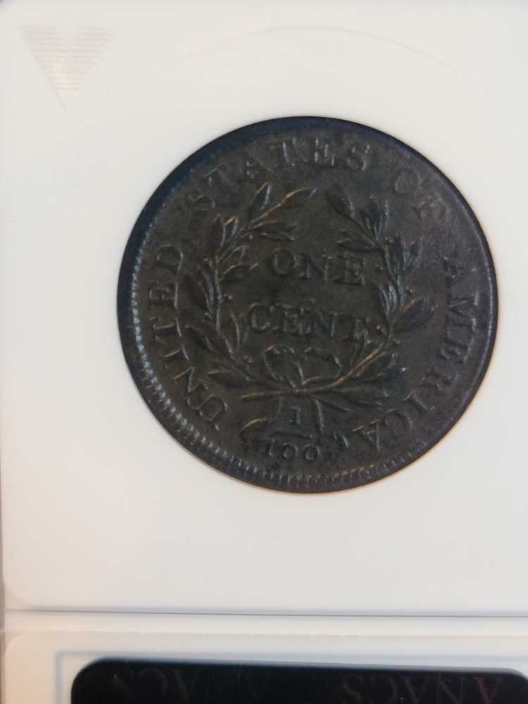 1807/6 Cent ANACS VF30  coin collectible - Main Image 2