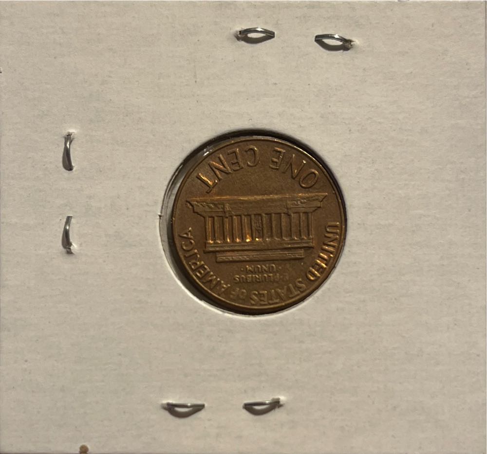 American 1972 D 1 Cent “Lincoln Memorial Cent” Penny (Mom’s Collection)  coin collectible - Main Image 2
