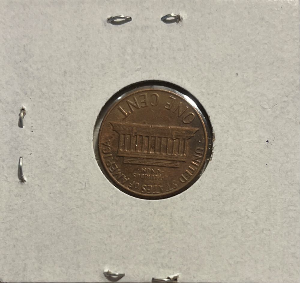 American 1975 D 1 Cent “Lincoln Memorial Cent” Penny  coin collectible - Main Image 2