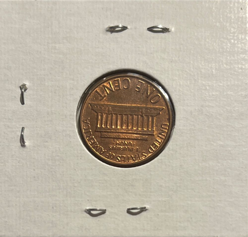American 1980 D 1 Cent “Lincoln Memorial Cent” Penny (Mom’s Collection)  coin collectible - Main Image 2