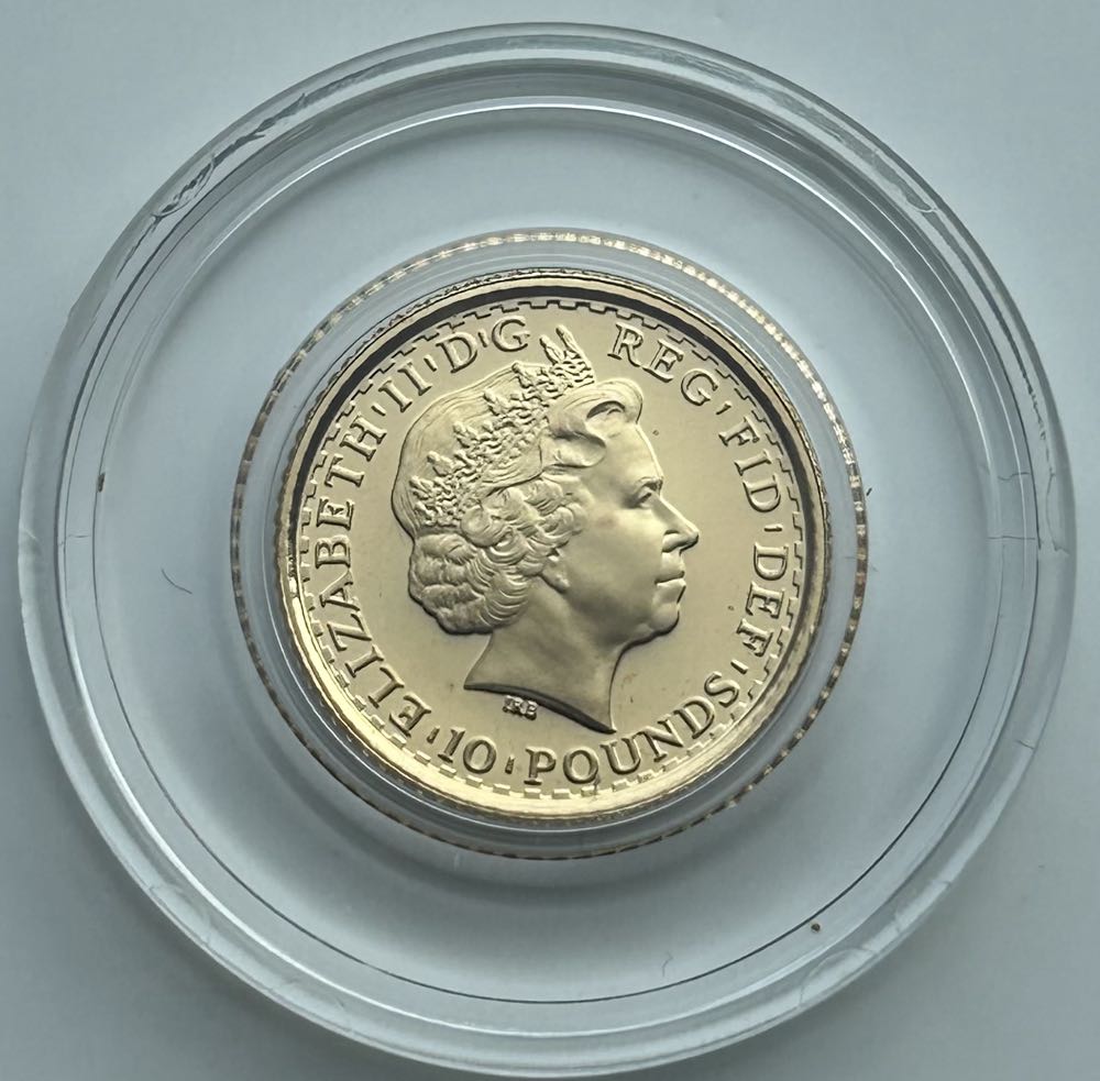 2006 Britannia - Proof 1/10th Gold  coin collectible - Main Image 2