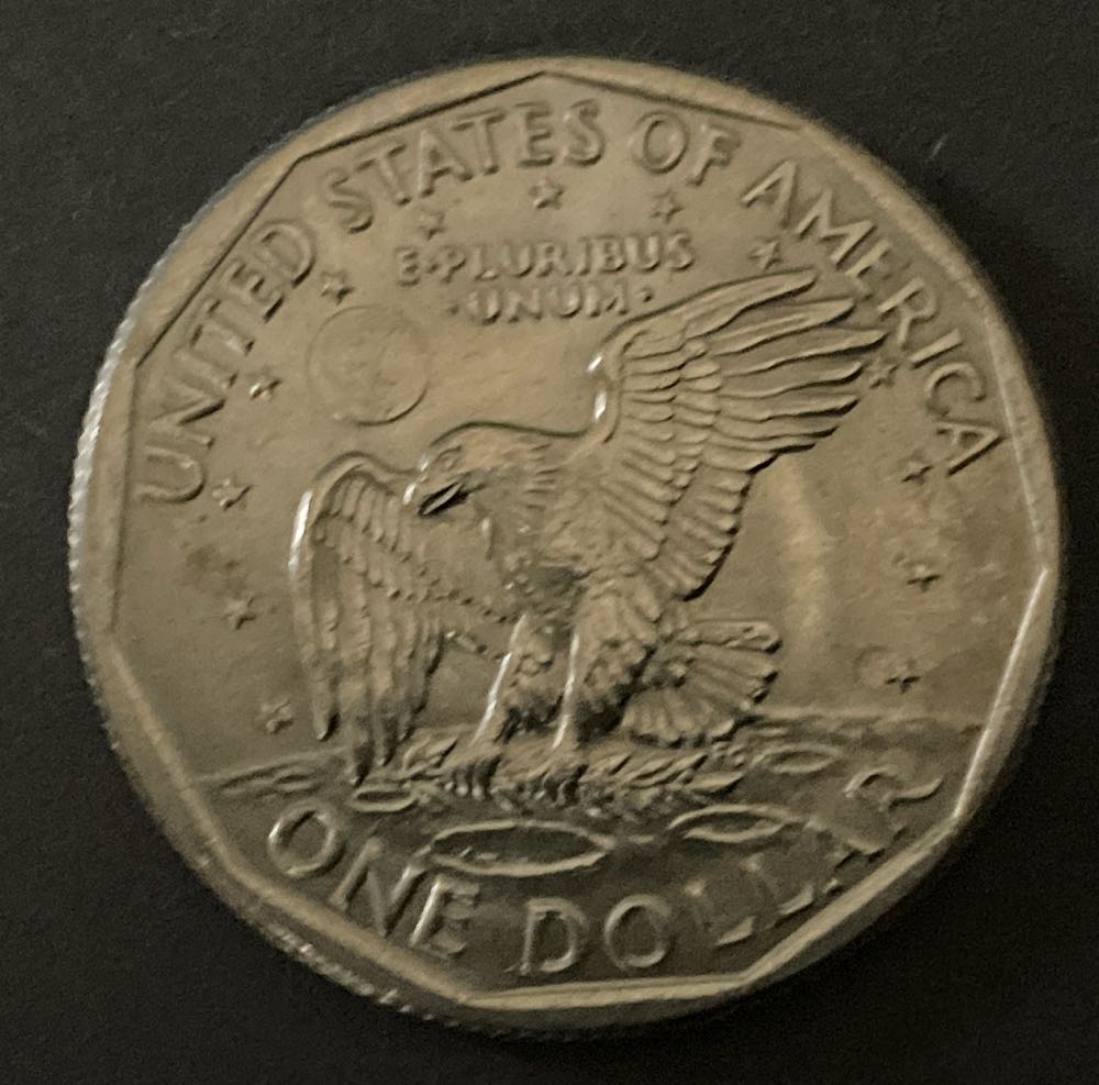 1979 Susan B. Anthony Dollar  coin collectible - Main Image 2