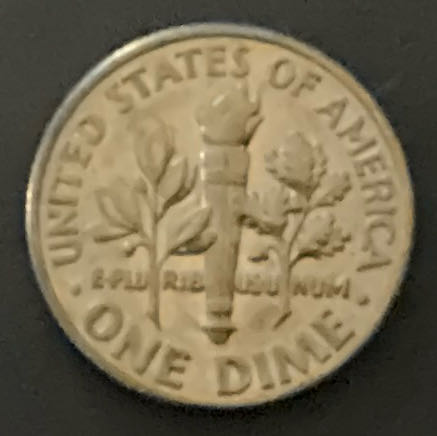 Dime 2022 D Roosevelt 4  coin collectible - Main Image 2